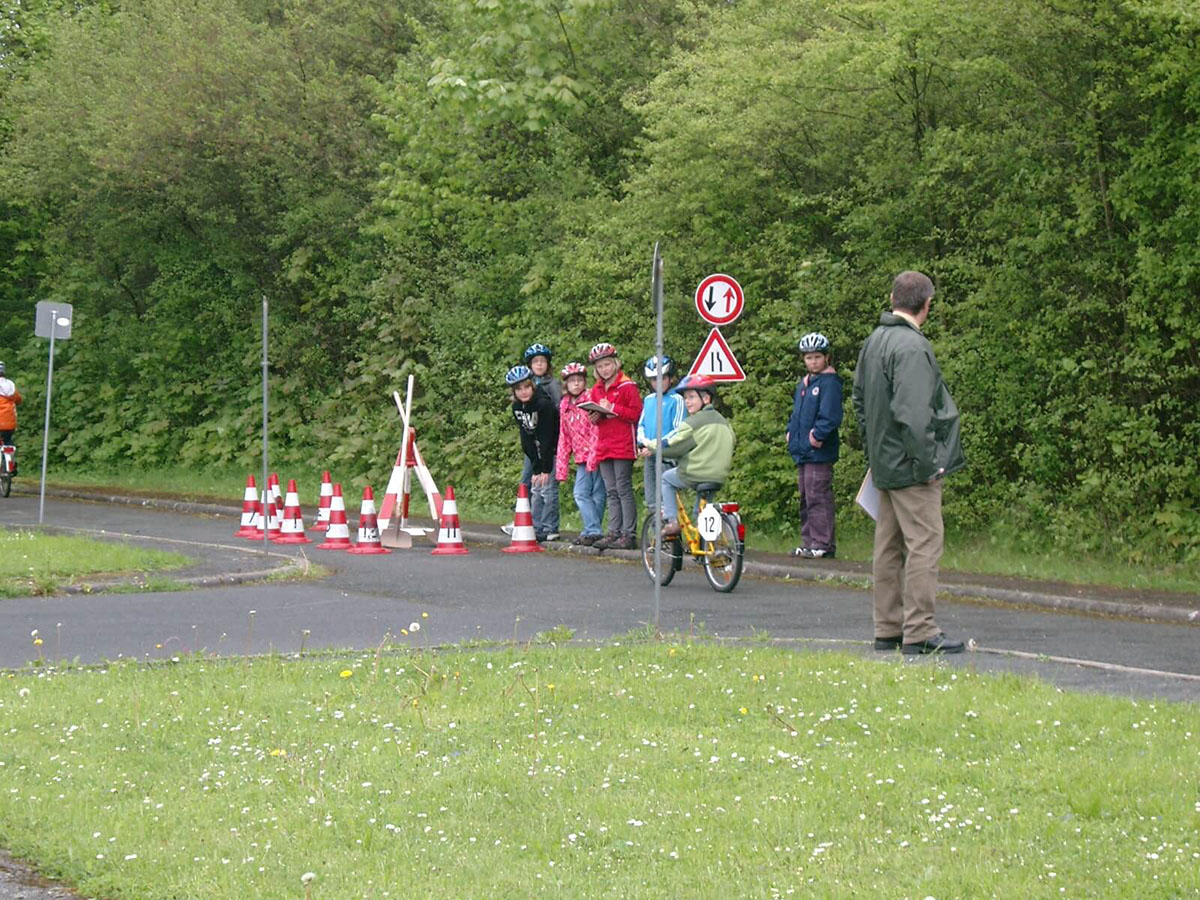 Verkehrserziehung, Fahrradausbildung, Verkehrssicherheitstraining