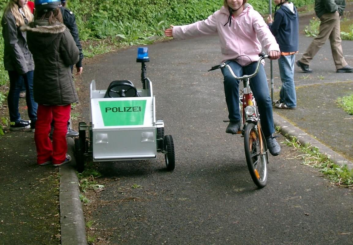 Verkehrserziehung, Fahrradausbildung, Verkehrssicherheitstraining