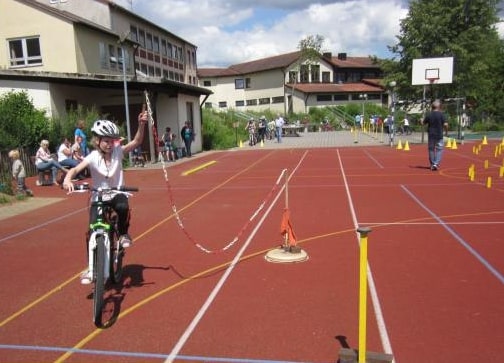 Verkehrserziehung, Fahrradausbildung, Verkehrssicherheitstraining